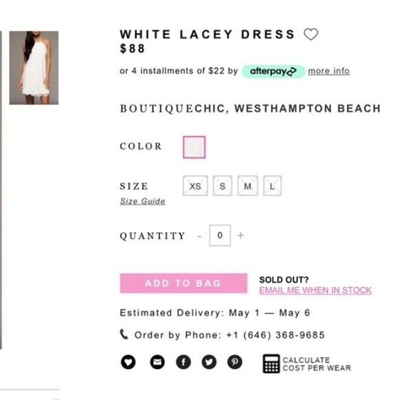 Macbeth Collection White Lace Halter Dress - S - Picture 5 of 5